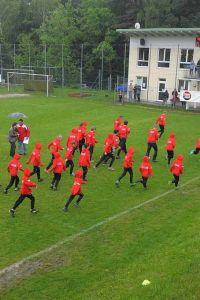 Nachwuchspräsentation beim KM Spiel gegen Steyregg 2014