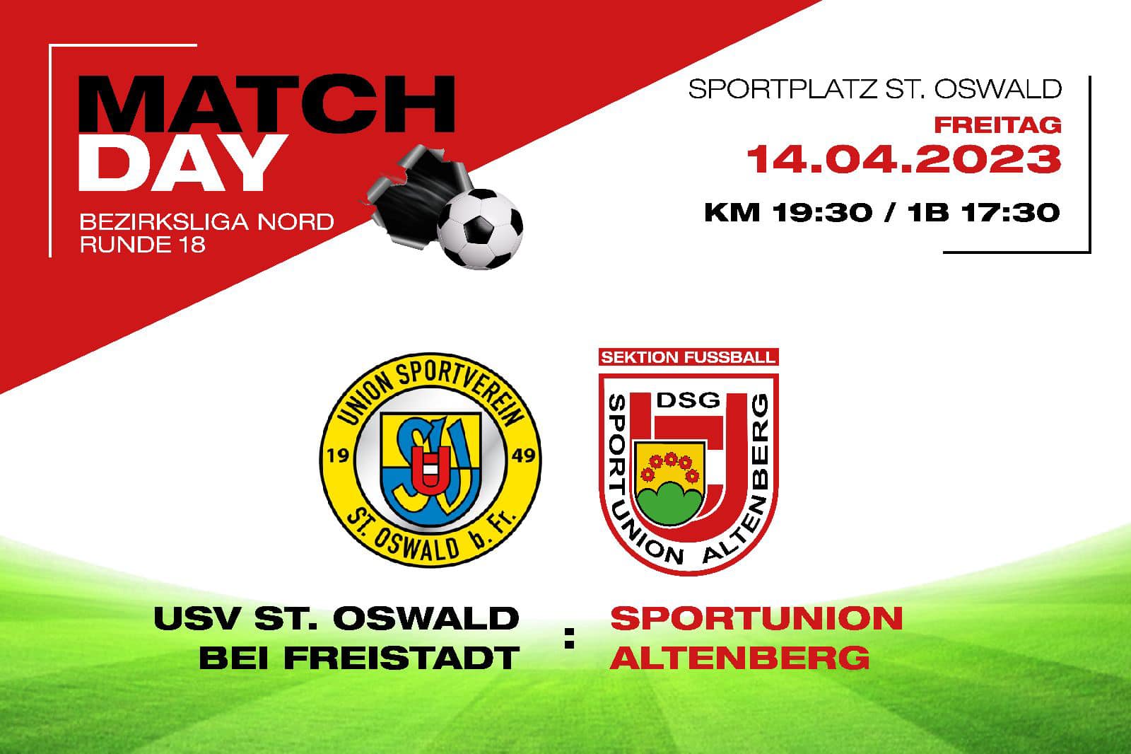 Auswärtsspiel St Oswald FJ 23