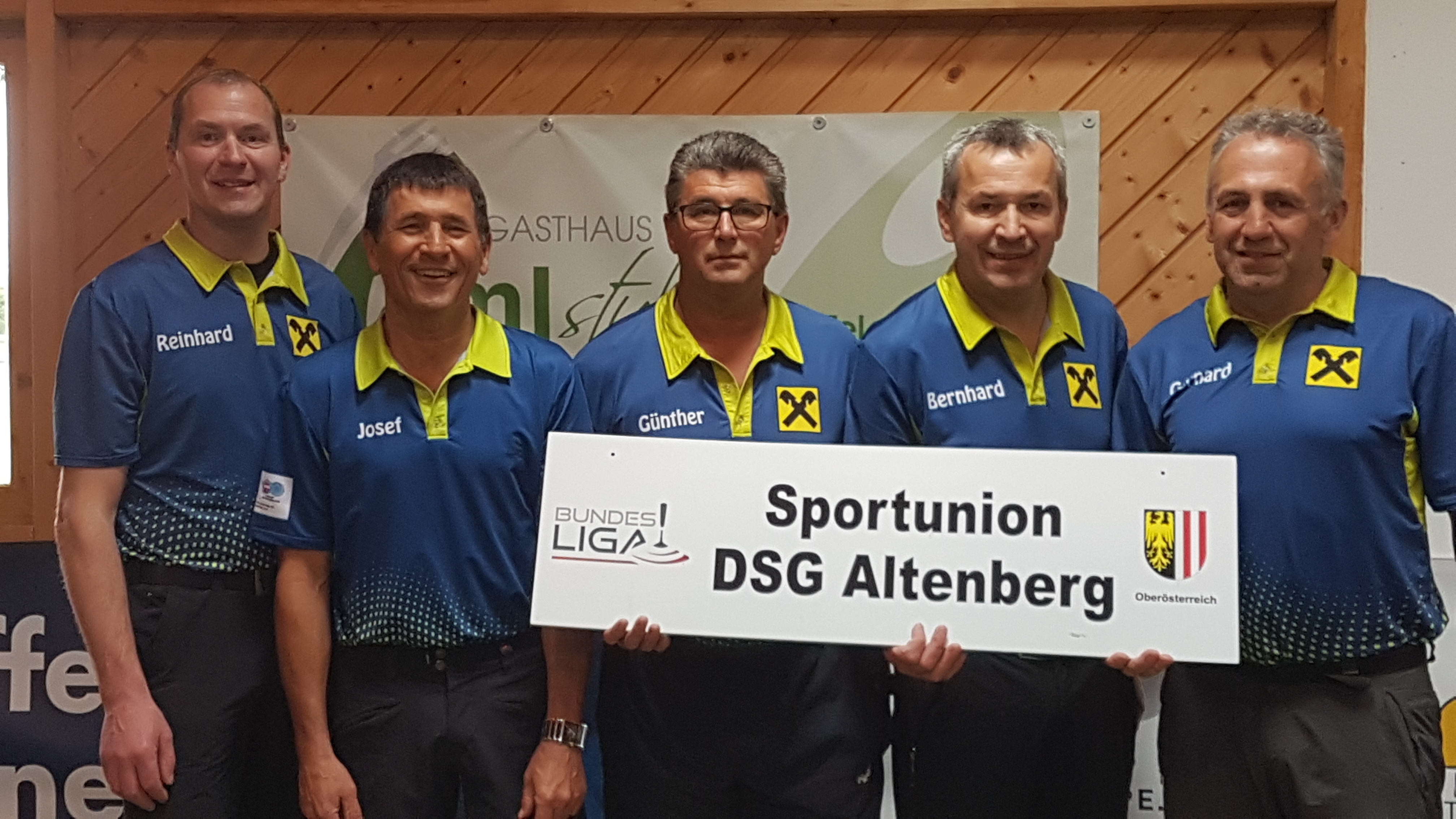 Altenberger Stockschützenmannschaft