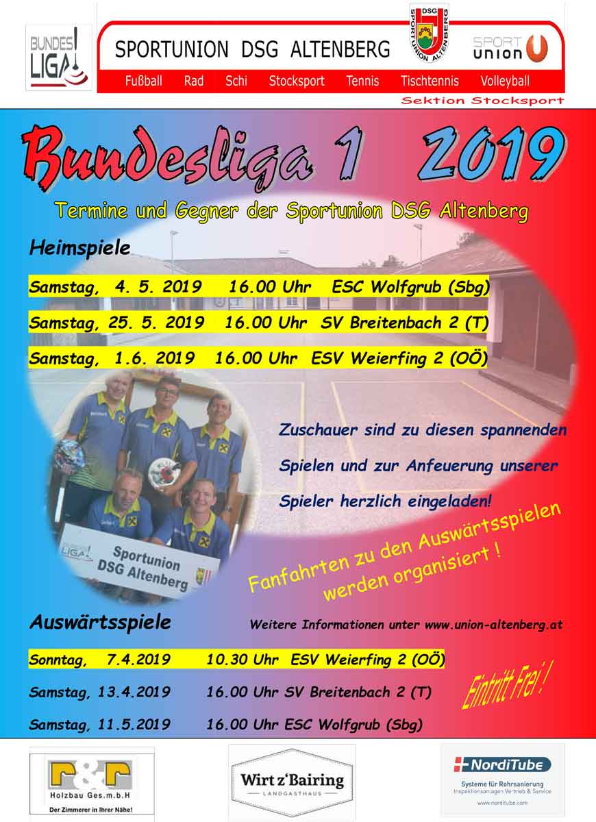 Plakat Bundesliga 2019